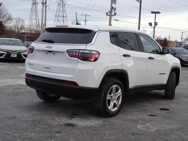 used 2023 Jeep Compass car, priced at $24,500