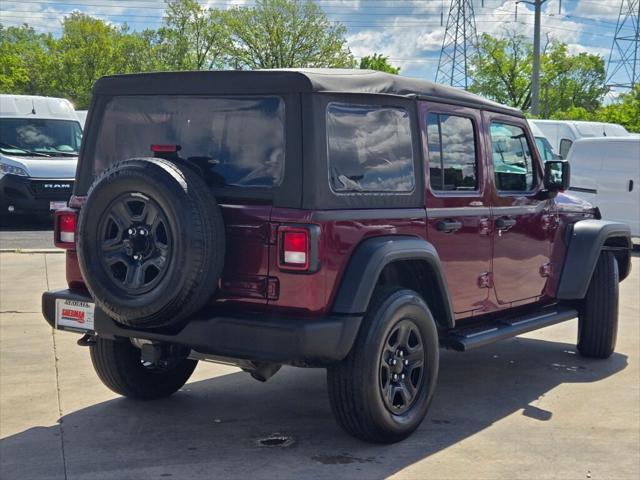 used 2021 Jeep Wrangler Unlimited car, priced at $30,551
