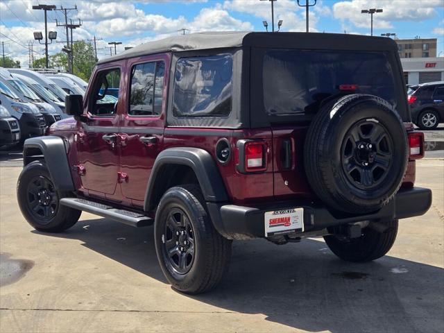 used 2021 Jeep Wrangler Unlimited car, priced at $30,551