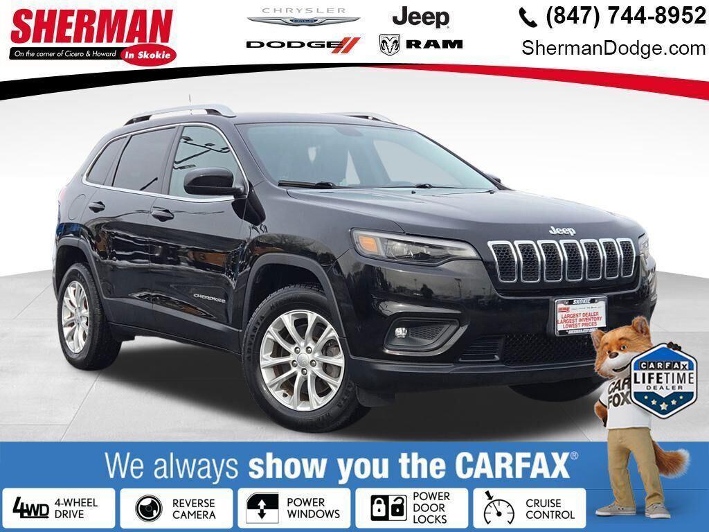 used 2019 Jeep Cherokee car, priced at $17,900