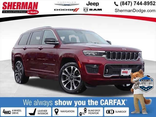 used 2021 Jeep Grand Cherokee L car, priced at $38,550