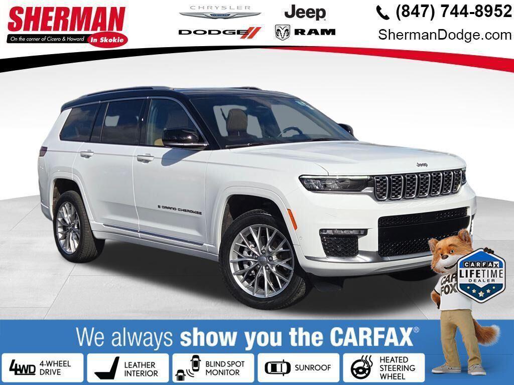 used 2022 Jeep Grand Cherokee L car, priced at $43,440