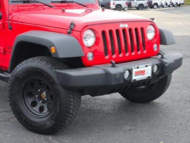 used 2015 Jeep Wrangler car, priced at $16,549