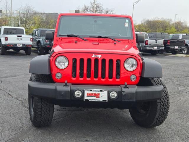 used 2015 Jeep Wrangler car, priced at $16,549