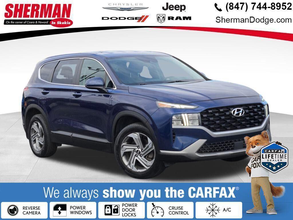 used 2021 Hyundai Santa Fe car, priced at $17,160