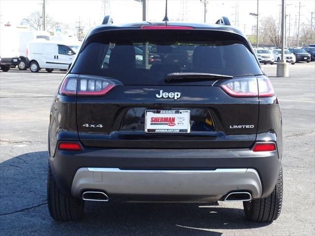 used 2022 Jeep Cherokee car, priced at $24,500