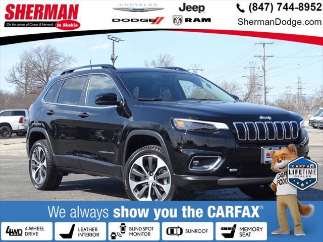 used 2022 Jeep Cherokee car, priced at $25,500
