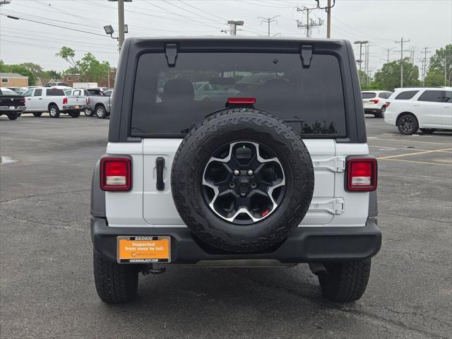 used 2021 Jeep Wrangler car, priced at $31,000
