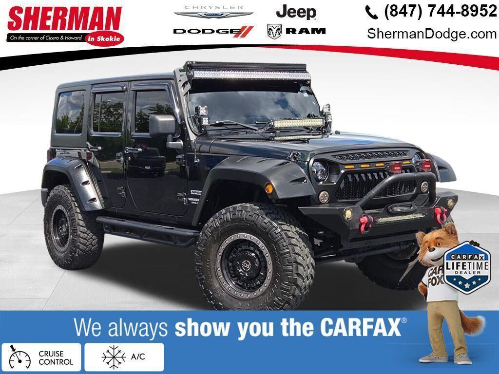 used 2012 Jeep Wrangler Unlimited car, priced at $15,900