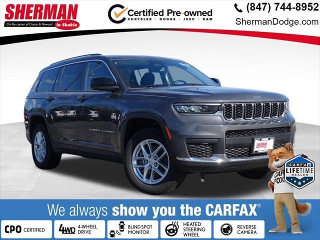 used 2022 Jeep Grand Cherokee L car, priced at $30,459