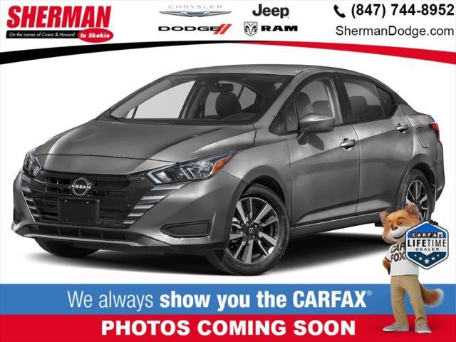 used 2023 Nissan Versa car, priced at $18,000