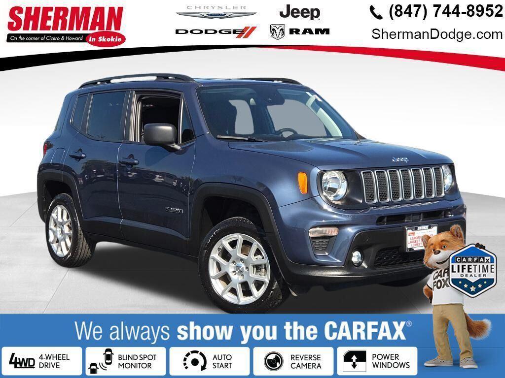 used 2022 Jeep Renegade car, priced at $24,200