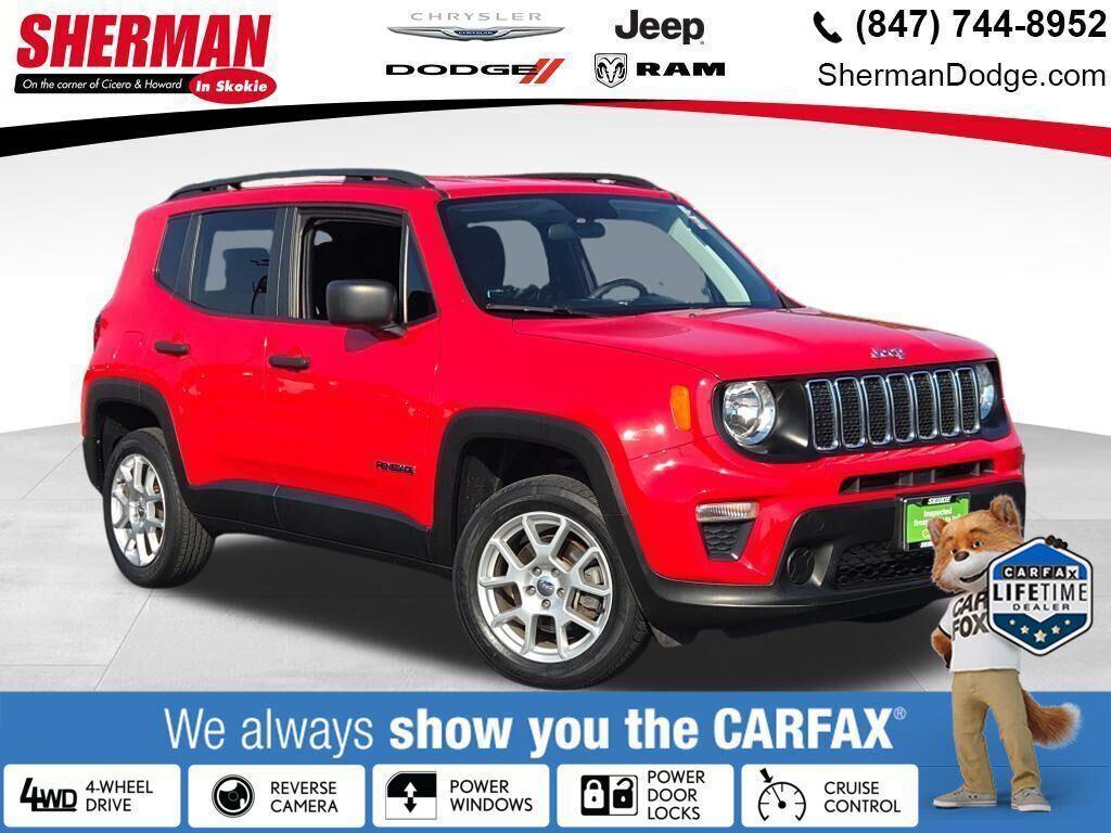 used 2020 Jeep Renegade car, priced at $21,480