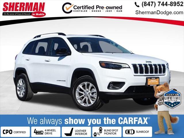 used 2022 Jeep Cherokee car, priced at $23,915