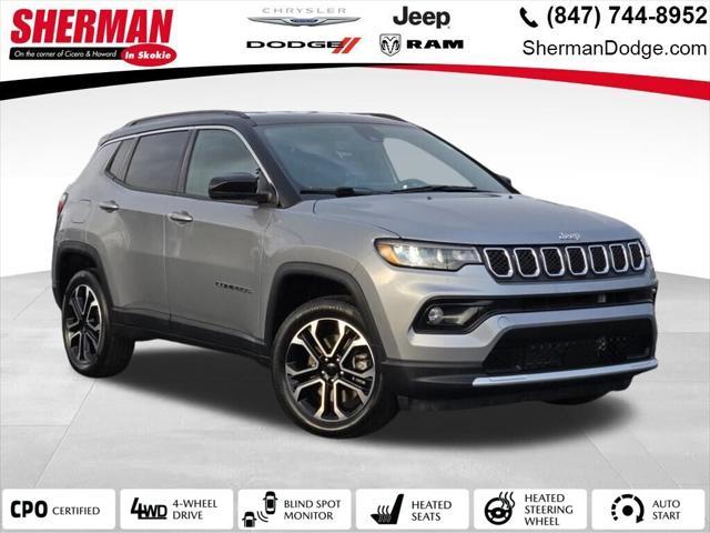 used 2023 Jeep Compass car, priced at $26,425