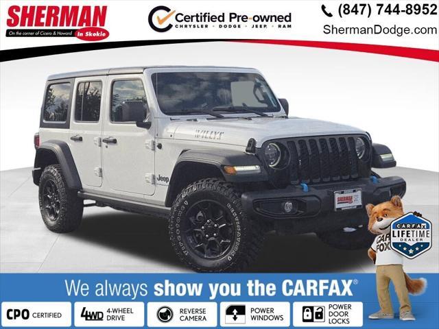 used 2023 Jeep Wrangler 4xe car, priced at $31,000