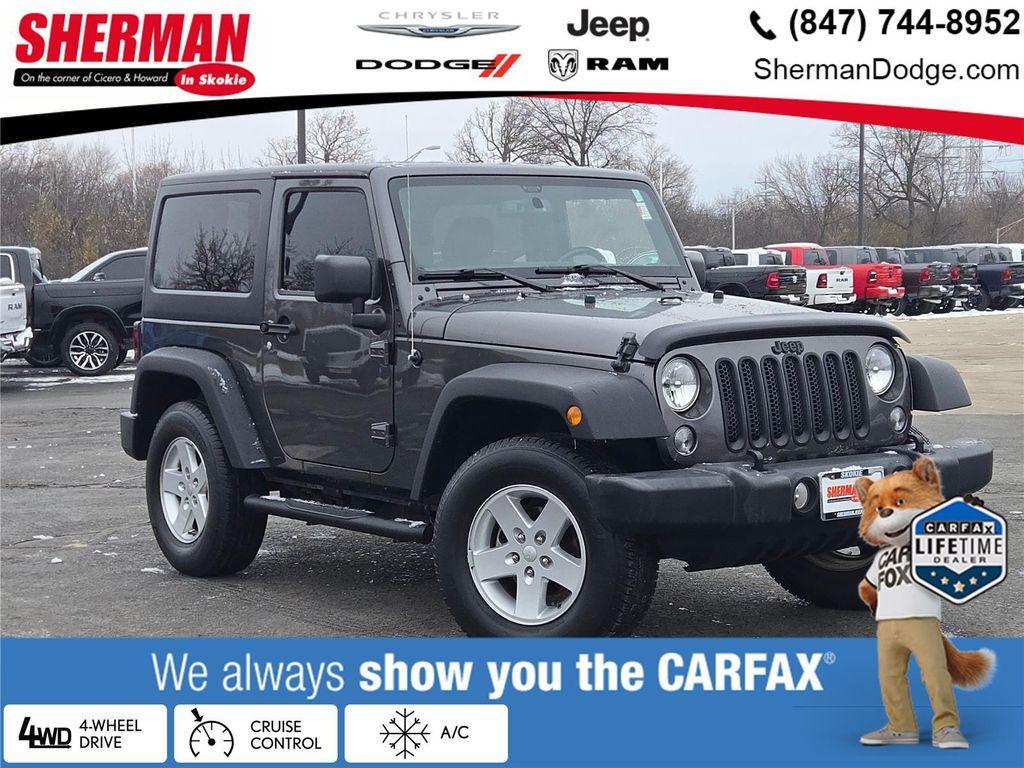 used 2018 Jeep Wrangler JK car, priced at $18,900