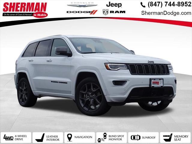 used 2021 Jeep Grand Cherokee car, priced at $32,053