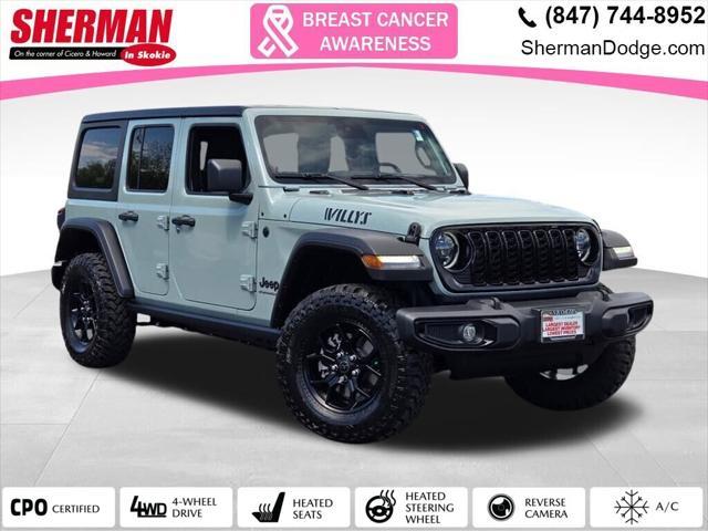 used 2024 Jeep Wrangler car, priced at $49,186