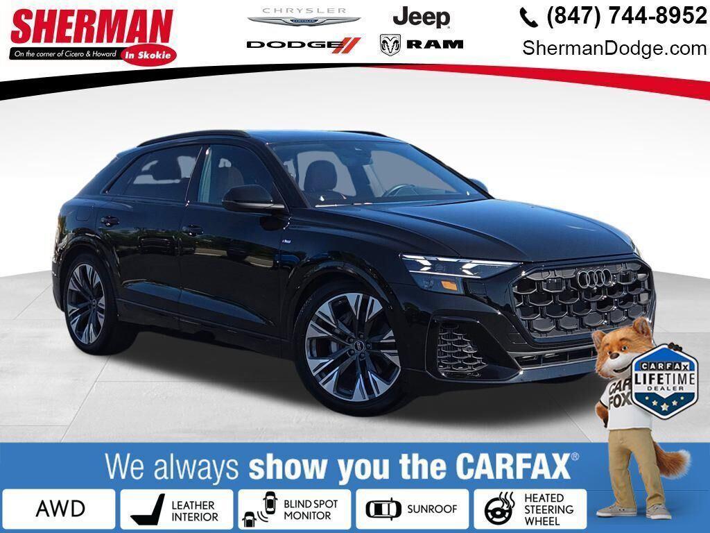 used 2025 Audi Q8 car, priced at $81,280