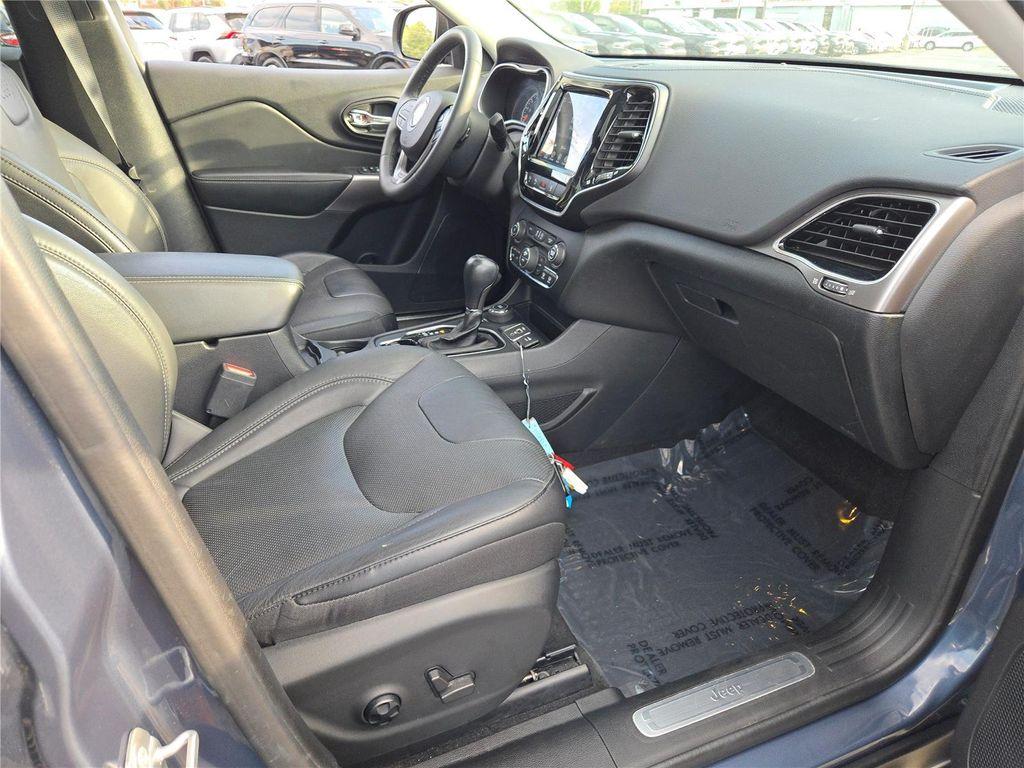 used 2021 Jeep Cherokee car, priced at $24,000