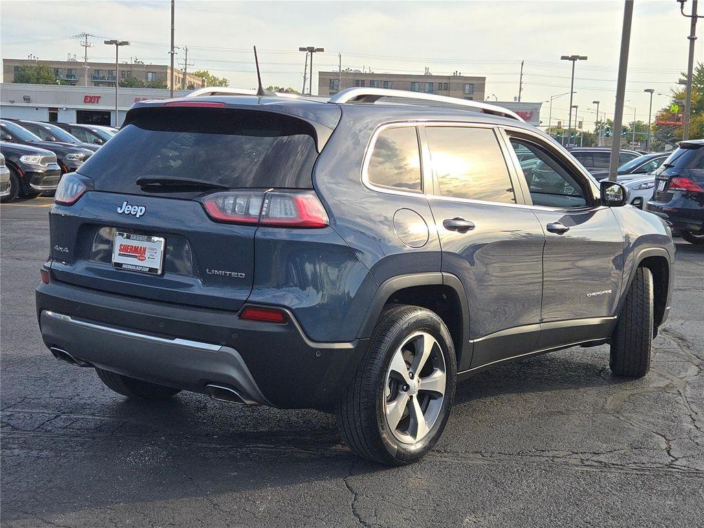 used 2021 Jeep Cherokee car, priced at $24,000