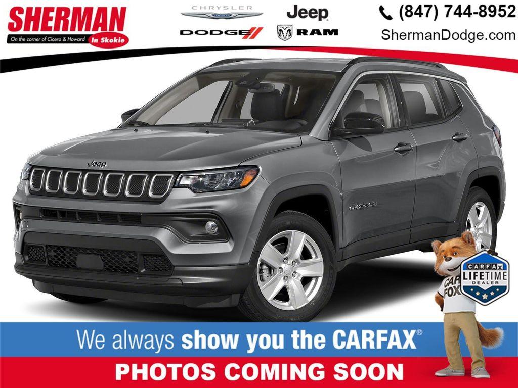 used 2022 Jeep Compass car, priced at $22,500
