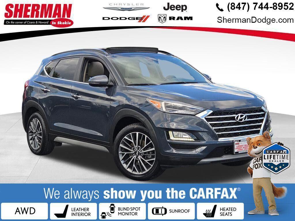 used 2021 Hyundai Tucson car, priced at $23,380