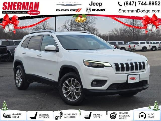 used 2021 Jeep Cherokee car, priced at $25,700