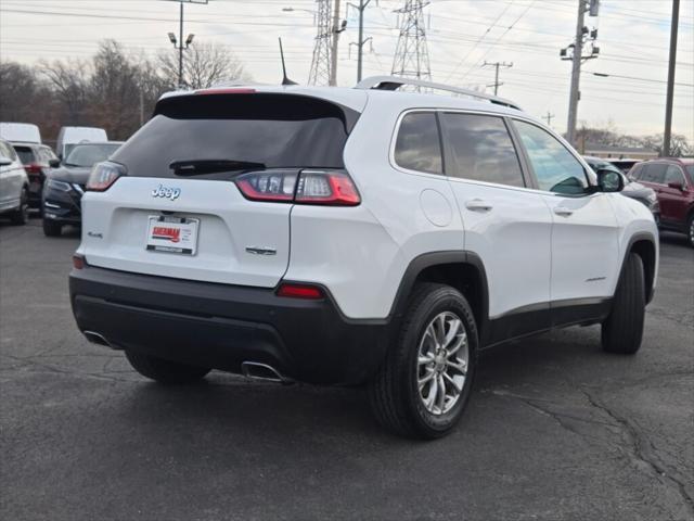 used 2021 Jeep Cherokee car, priced at $25,700