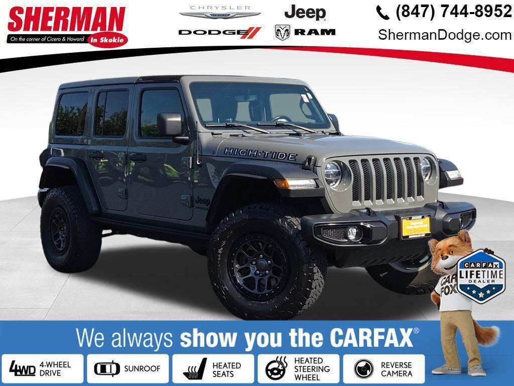 used 2022 Jeep Wrangler Unlimited car, priced at $40,500