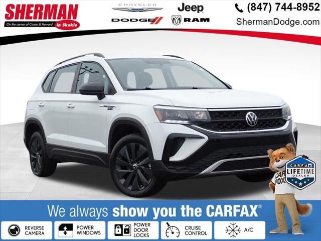 used 2022 Volkswagen Taos car, priced at $17,828