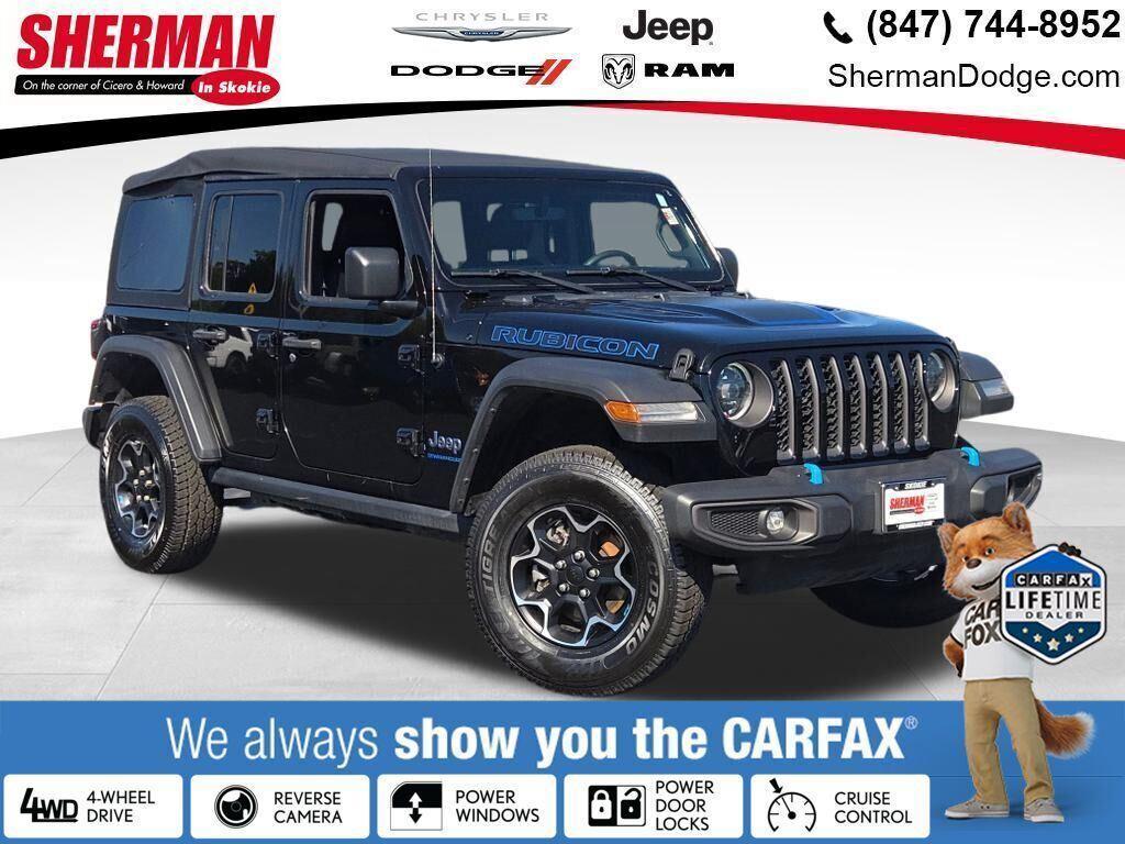 used 2023 Jeep Wrangler 4xe car, priced at $31,450