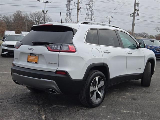 used 2021 Jeep Cherokee car, priced at $24,770