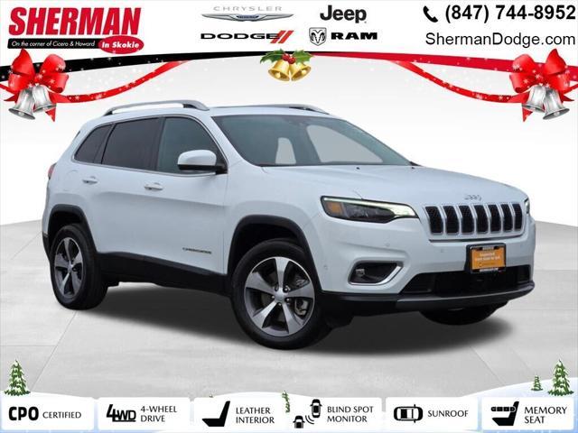 used 2021 Jeep Cherokee car, priced at $26,765