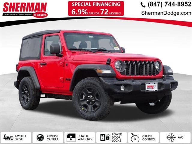 new 2025 Jeep Wrangler car, priced at $33,850