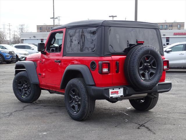 new 2025 Jeep Wrangler car, priced at $33,850