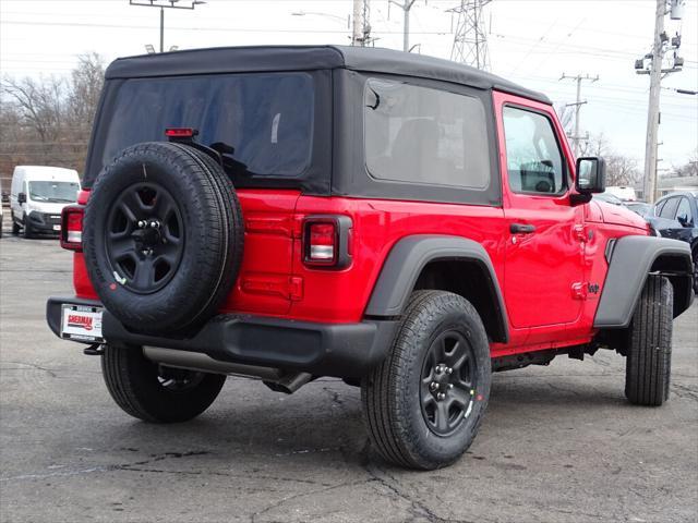 new 2025 Jeep Wrangler car, priced at $33,850