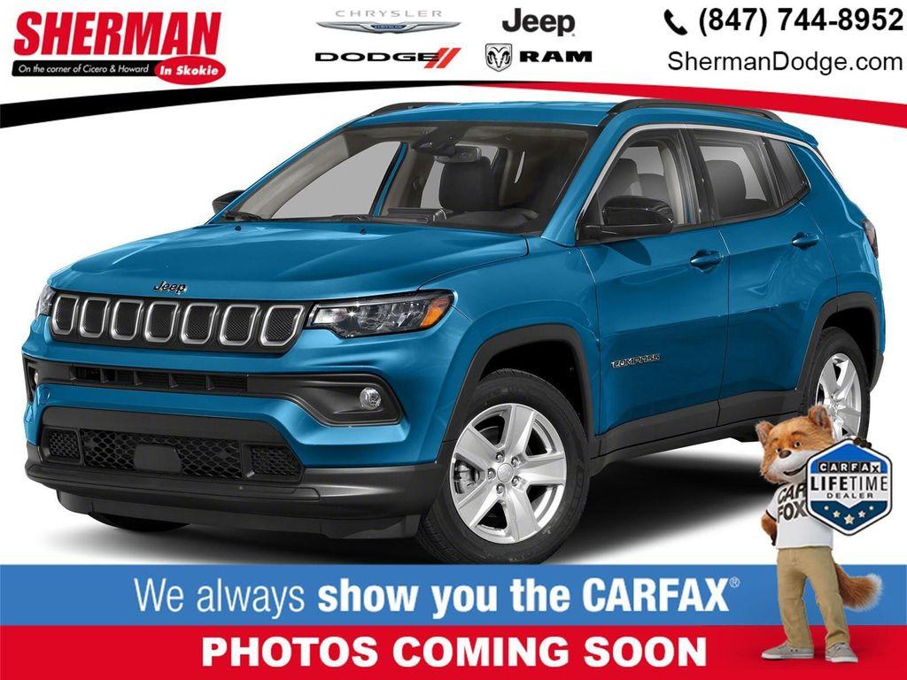 used 2022 Jeep Compass car, priced at $24,500