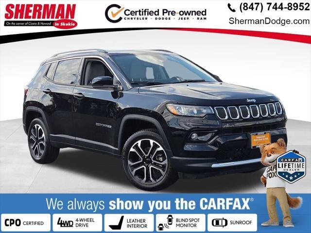 used 2022 Jeep Compass car, priced at $24,980