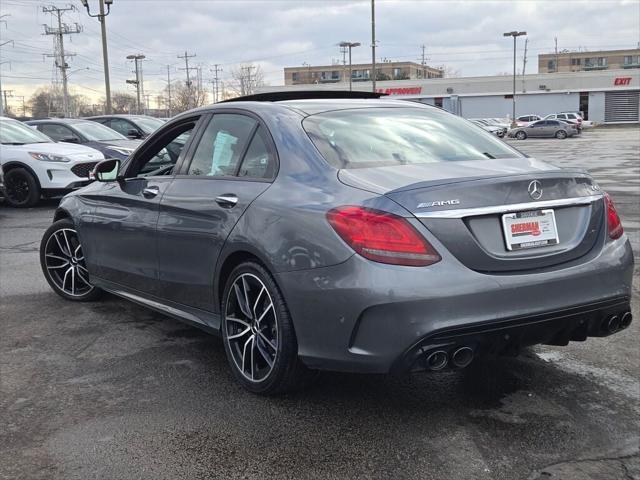 used 2020 Mercedes-Benz AMG C 43 car, priced at $41,743