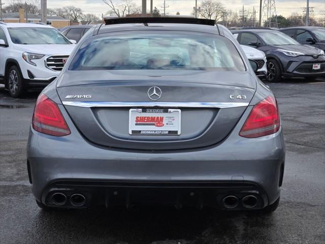 used 2020 Mercedes-Benz AMG C 43 car, priced at $41,743