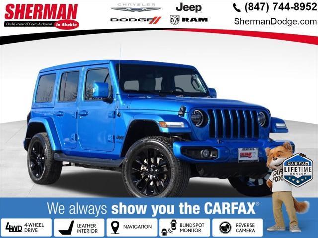 used 2022 Jeep Wrangler Unlimited car, priced at $35,799