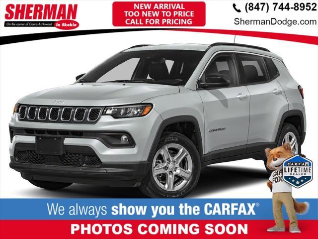 used 2023 Jeep Compass car, priced at $20,100