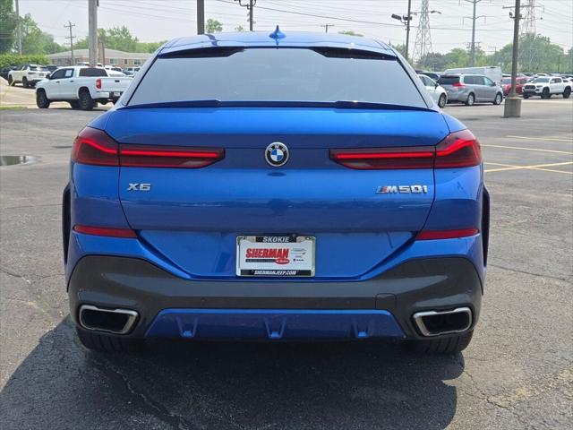 used 2020 BMW X6 car, priced at $56,000