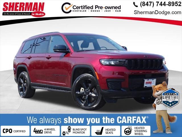 used 2024 Jeep Grand Cherokee L car, priced at $40,000