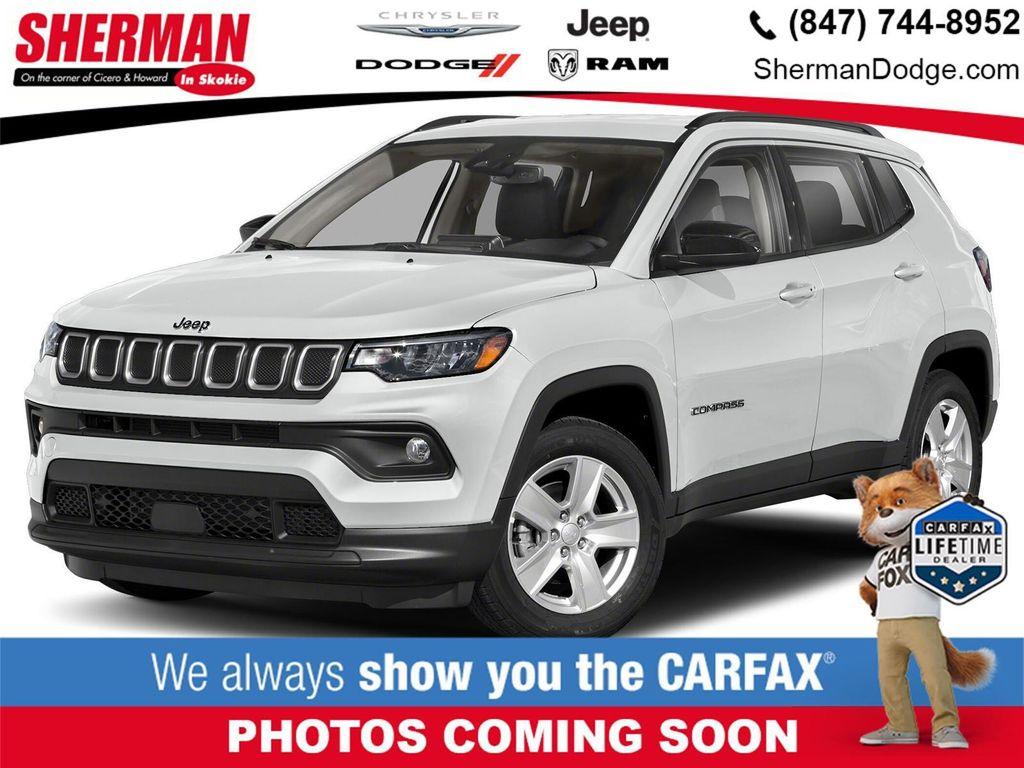 used 2022 Jeep Compass car, priced at $23,000