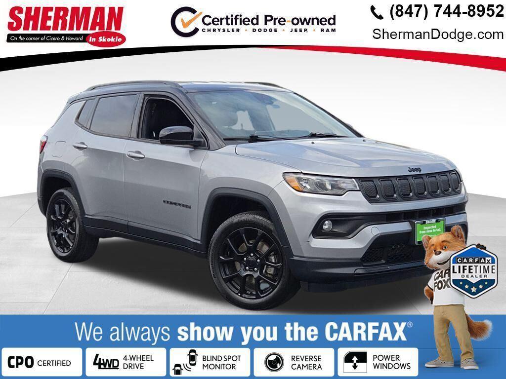 used 2022 Jeep Compass car, priced at $20,960