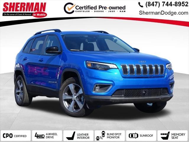used 2022 Jeep Cherokee car, priced at $27,986