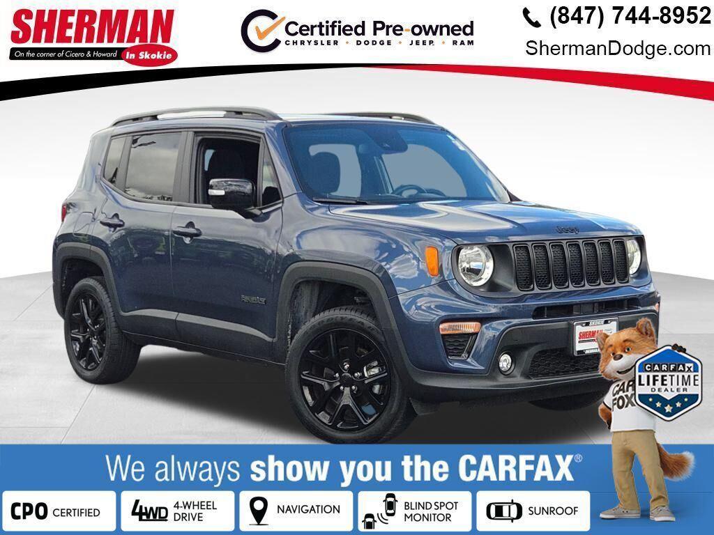 used 2022 Jeep Renegade car, priced at $22,130